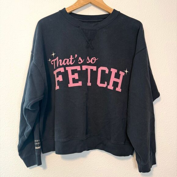 American Eagle x Mean Girls That’s So Fetch Sweatshirt Size Large - Picture 2 of 11